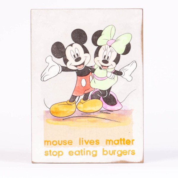 Jan M. Petersen | Mouse Lives matter (Micky und Mini)