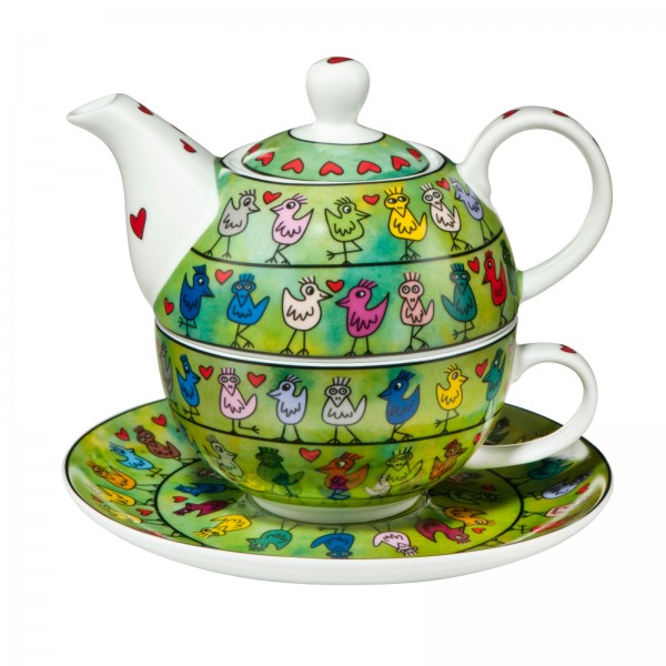 James Rizzi: Birds on a Love Wire. Tea for One / 0,35 l