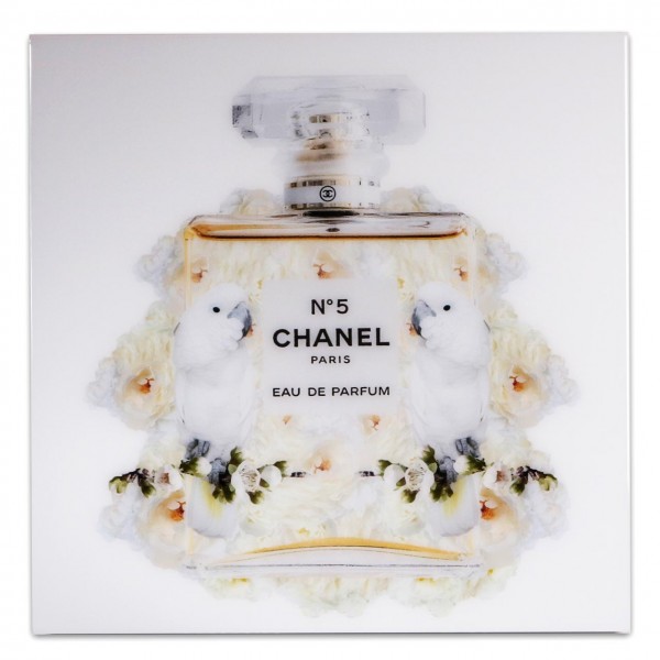Jean Ravel | Chanel II - Birds & Flowers - Mixed Media, 2021