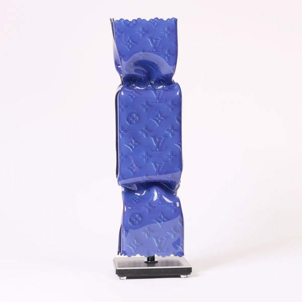 Art Candy Toffee | Louis Leather-Blau