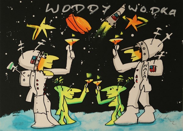 Udo Lindenberg | Woddy Wodka („Woddy Wodka“ handgeschrieben)