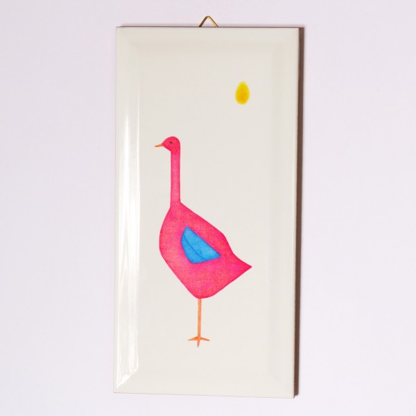 Ask a Duck | Metrofliese - Pink Vogel