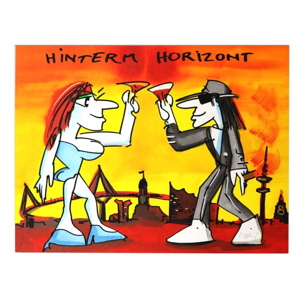 Udo Lindenberg | Hinterm Horizont - Original Siebdruck