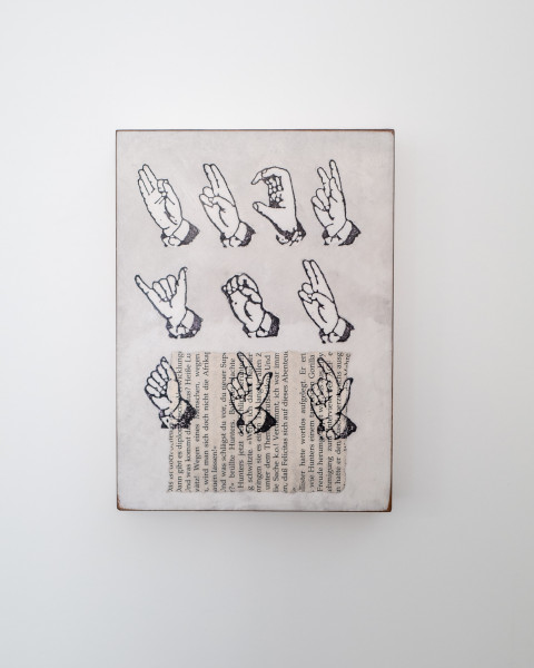 Jan M. Petersen: Handzeichen ohne Schrift