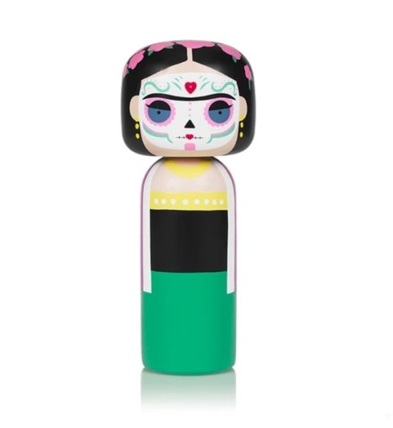 Kokeshi Doll | Frida, Día de Muertos