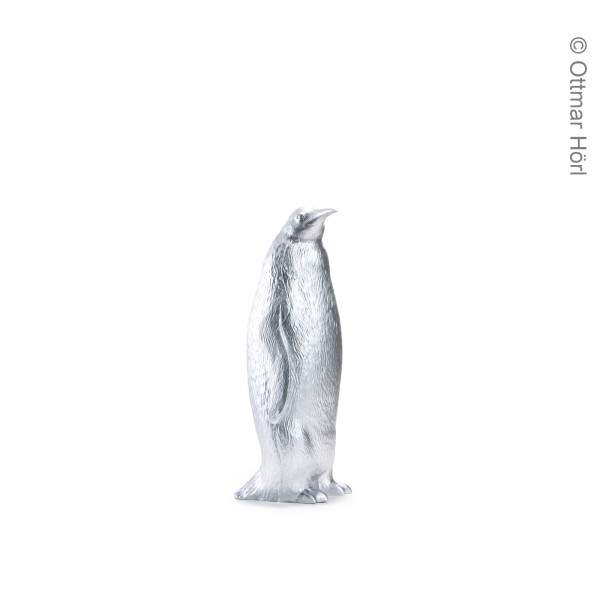 Ottmar Hörl | Pinguin gebeugt, 2006 (silber)