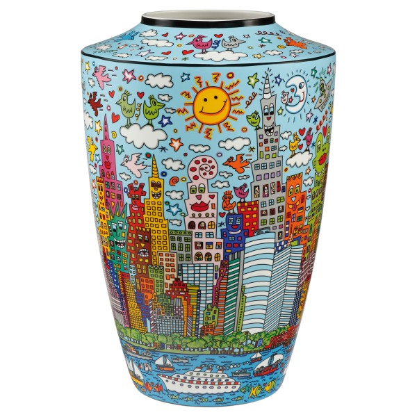 James Rizzi | My New York City Day - Vase