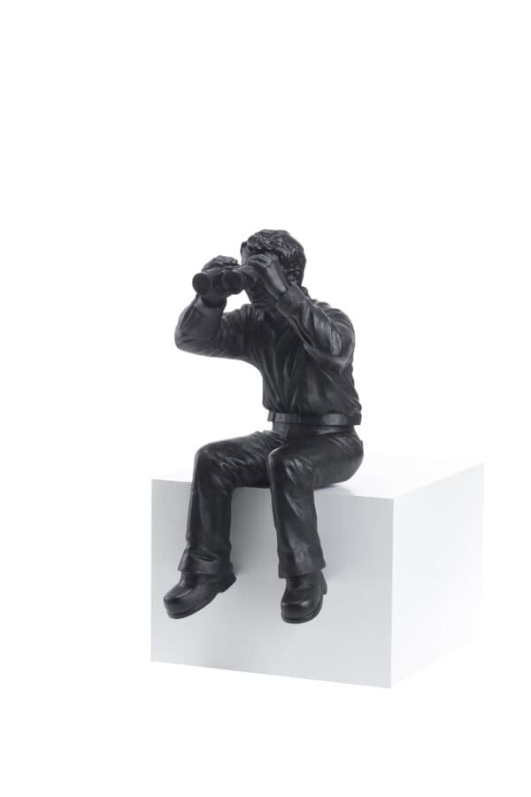 Ottmar Hörl Weltanschauungsmodell IB in Schwarz