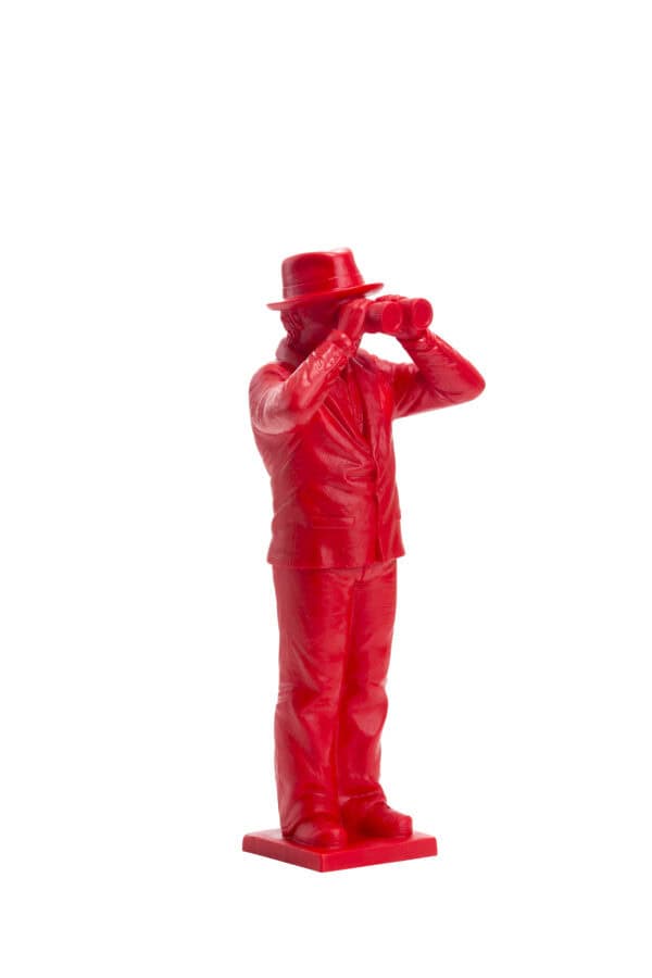 Ottmar Hörl Weltanschauungsmodell IV in Rot