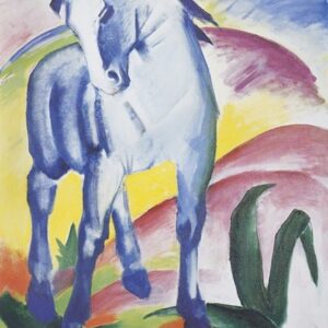 Franz Marc | Blaues Pferd I, 1911 | Kunstdruck
